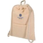 Sac à dos avec cordon sherpa recyclé GRS de 9 L Bear – Image 3