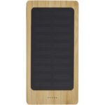 Batterie de secours solaire Alata de 8 000 mAh en bambou – Image 2