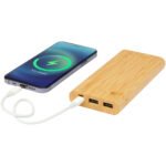 Batterie de secours Tulda de 10,000 mAh en bambou – Image 8