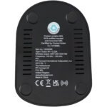 Socle de charge sans fil Loop de 15 W à double bobine en plastique recyclé certifié RCS – Image 7