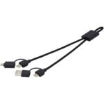 Câble de charge rapide Connect 6-en-1 de 45 W en aluminium recyclé certifié RCS – Image 6