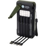 Batterie de secours Soldy solaire à dynamo en plastique recyclé RCS de 10 000 mAh – Image 6