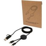 Câble 5 en 1 Citala en plastique recyclé de 150 cm pour la synchronisation des données et la charge rapide de 27 W – Image 10