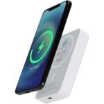 Batterie de secours Acrab magnétique sans fil de 10 000 mAh et 15 W avec PD de 20 W - fabriquée en plastique recyclé – Image 9
