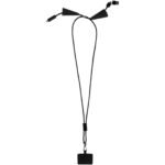 Tour de cou Funi pour smartphone en plastique recyclé avec synchronisation des données intégrée et câble 5 en 1 pour charge rapide de 100 W – Image 6