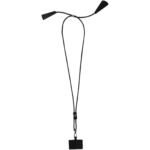 Tour de cou Funi pour smartphone en plastique recyclé avec synchronisation des données intégrée et câble 5 en 1 pour charge rapide de 100 W – Image 3