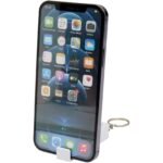 Support de téléphone Aggia avec jouet fidget en plastique recyclé