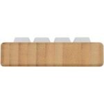 Support de téléphone Algol avec jouet fidget en plastique recyclé et détails en bambou – Image 4