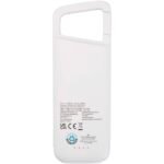 Batterie externe Alkes de 5 000 mAh et 12 W en plastique recyclé résistante à l’eau avec mousqueton – Image 4