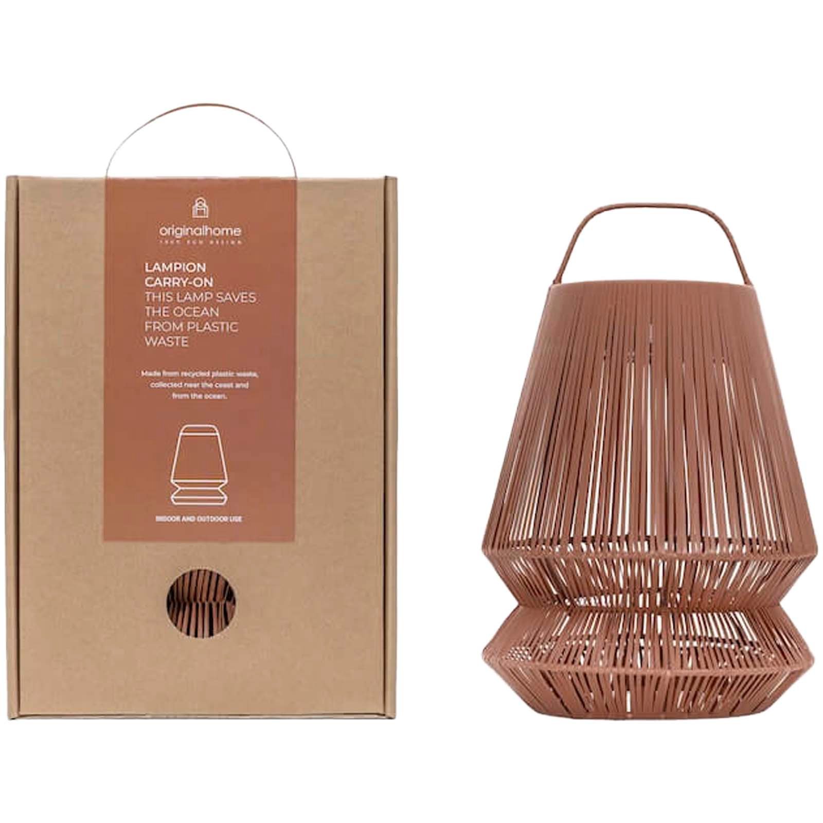 12449122-1 Abat jour portable recyclé Originalhome Lampion – Image 1