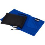 Serviette de sport rafraîchissante en PET recyclé Raquel avec pochette 80 x 30 cm – Image 8