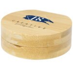 Miroir de poche Afrodit en bambou – Image 3