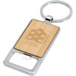 Porte-clés en bambou avec décapsuleur Snapper – Image 3
