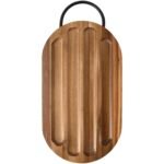 Planche à découper Prestige en acacia avec couteau à pain – Image 2