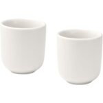 Tasses à expresso Male en céramique de 90 ml - set de 2