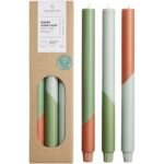 Bougies à rayures diagonales Originalhome Eden par lot de 3 – Image 6