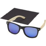 Lunettes de soleil polarisées miroir Taiyō en rPET/bambou dans coffret cadeau – Image 6