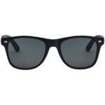 Lunettes de soleil Arlo en bambou avec revêtement noir – Image 2