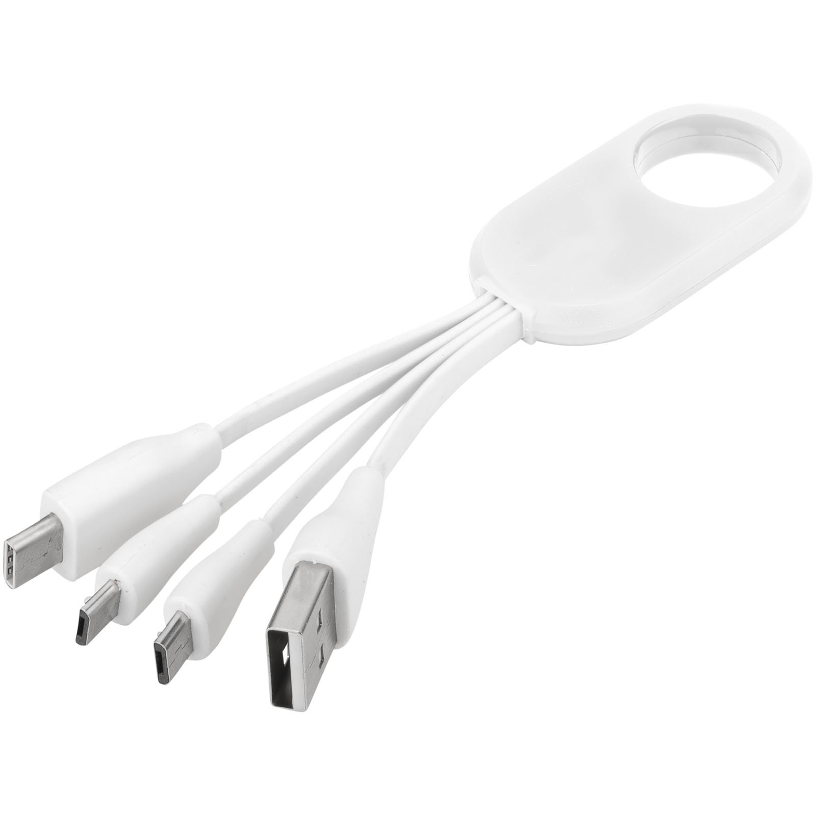 13421401-1 Câble USB multi ports type C 4 en 1 Troup – Image 1