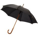 Parapluie 23" à ouverture automatique, poignée et mât en bois – Image 10