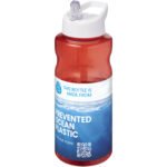 Bouteille de sport H2O Active® Eco Big Base de 1 litre avec couvercle à bec verseur – Image 3