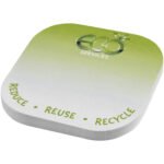 Notes adhésives recyclées Sticky-Mate® de forme carrée avec coins arrondis – Image 6