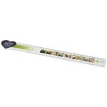 Règle Tait de 30 cm en plastique recyclé en forme de cœur – Image 5