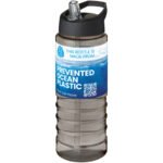 Bouteille de sport H2O Active® Eco Treble de 750 ml avec couvercle à bec verseur – Image 3