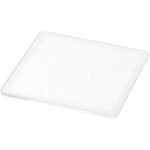 Sous-verre carré Ellison plastique avec insertion de papier – Image 4