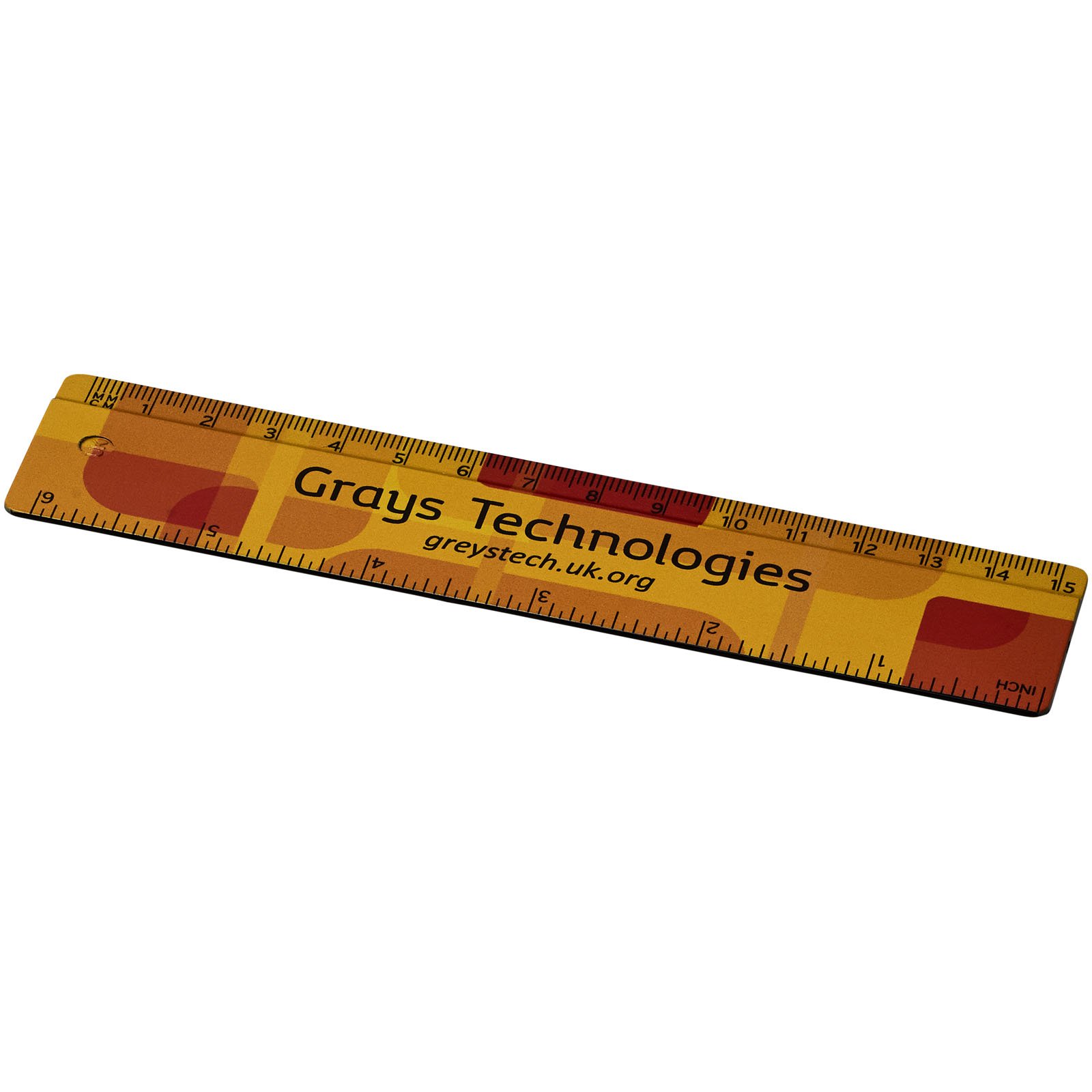 21053400-1 Règle Terran 15 cm 100 % plastique recyclé – Image 1