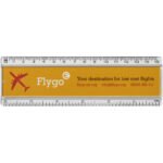 Règle en plastique Ellison 15 cm avec insertion de papier décoratif – Image 2