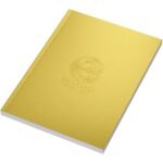 Cahier A5 Novella Austen à couverture souple métallisée de 100 feuilles – Image 3