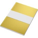 Cahier A5 Novella Austen à couverture souple métallisée de 100 feuilles – Image 6