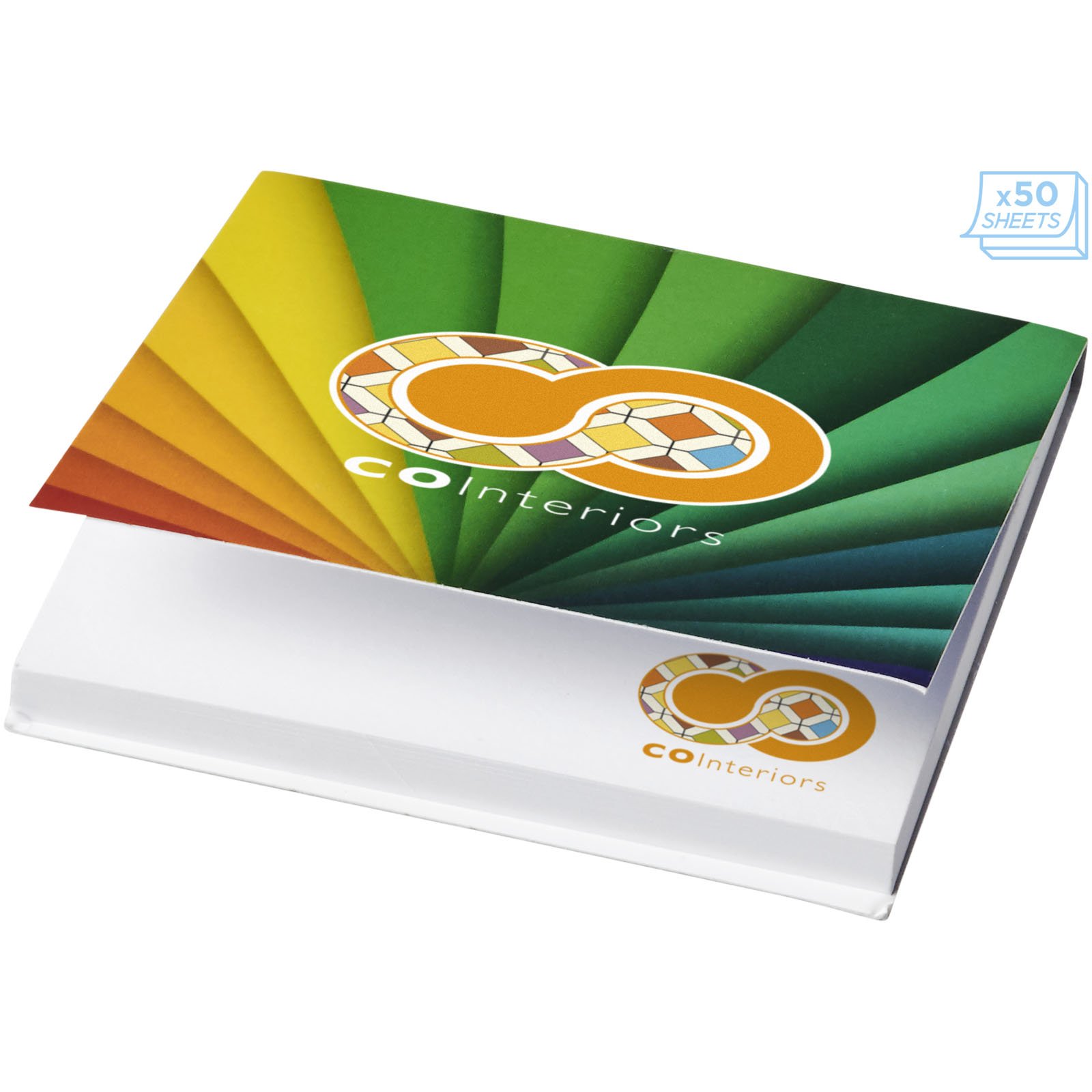 2109800-1 Post-its Sticky-Mate® avec couverture souple 75 x 75mm – Image 1