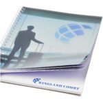 Cahier Desk-Mate® A5 à spirales avec couverture polypropylène – Image 6