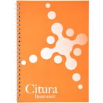 Cahier Desk-Mate® à spirales A4 avec couverture PP – Image 2
