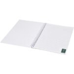 Carnet de notes à spirales A5 Desk-Mate® avec couverture arrière imprimée – Image 4