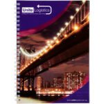 Carnet de notes à spirales A5 Desk-Mate® avec couverture arrière imprimée – Image 2