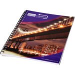 Carnet de notes à spirales A5 Desk-Mate® avec couverture arrière imprimée – Image 7