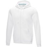 Sweat full zip à capuche Ruby bio homme