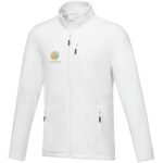Veste Amber pour homme en polaire recyclée GRS entièrement zippée – Image 3