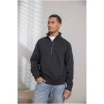 Sweater unisexe Aware™ recyclé à fermeture quart de zip – Image 6
