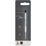 Cartouche pour stylo bille Quinkflow Parker (encre noire)