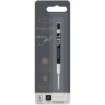 Cartouche pour stylo bille écriture Gel Parker (encre noire)