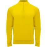 Sweatshirt Epiro à manches longues unisexe avec fermeture demi-zip