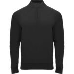 Sweatshirt Epiro à manches longues unisexe avec fermeture demi-zip – Image 9